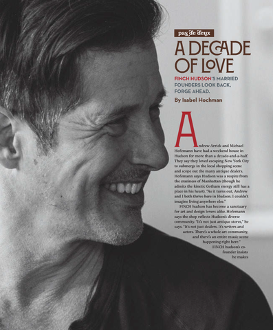 'A Decade of Love', FINCH co-owner Michael Hofemann pictured. (Page 50)