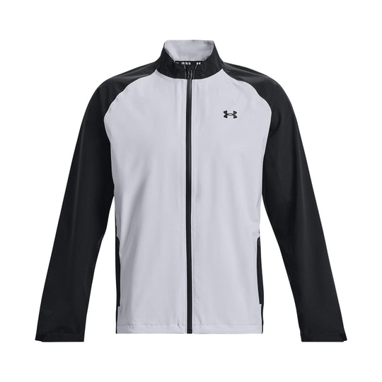 Under Armour Storm Proof Waterproof Golf Jacket Mod Gray/Black - Clubhouse  Golf