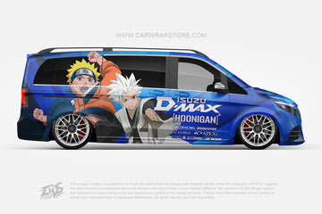 Uchiha Itachi Naruto ITASHA anime car wrap vinyl stickers Fit With