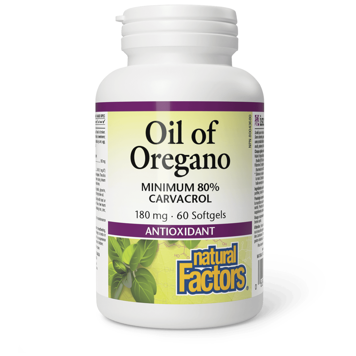 Oil of Oregano | Natural Factors Canada