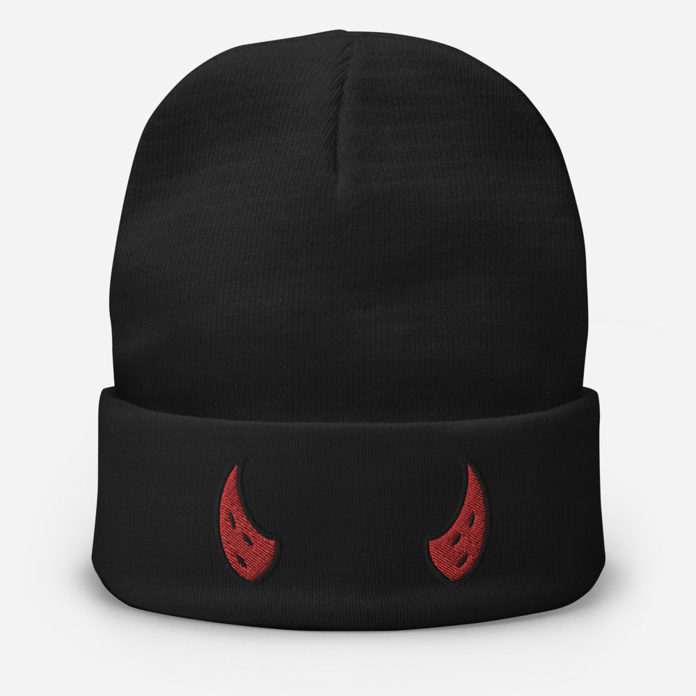 devil horns beanie – the dorkness