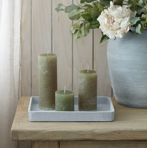 green candles