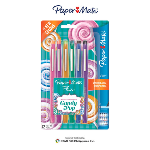 16ct Paper Mate Sunday Brunch Scented Flair Pens