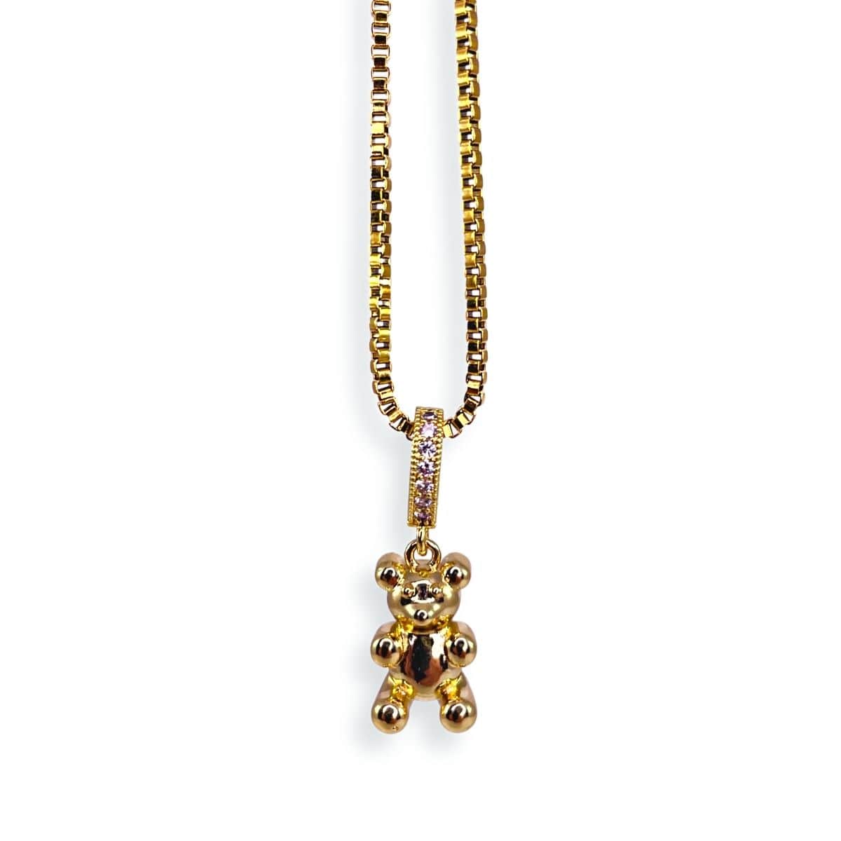Mini Love Bear Necklace - Gold | Fashion Nova, Jewelry | Fashion Nova