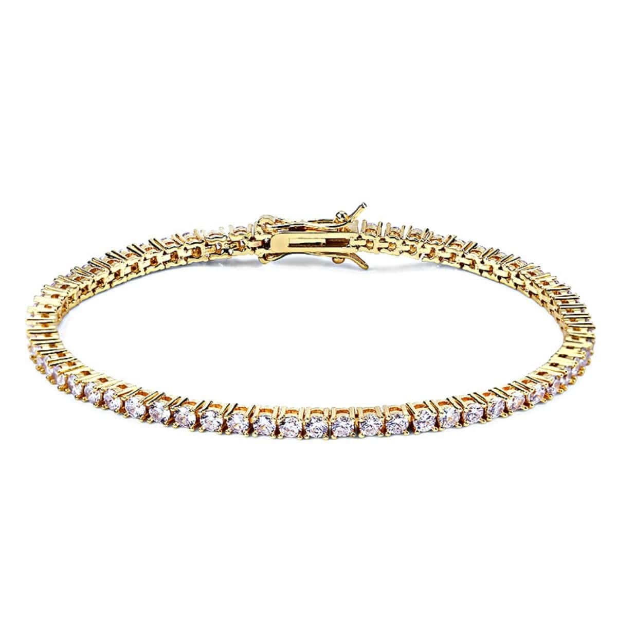 18k gold diamond bracelet