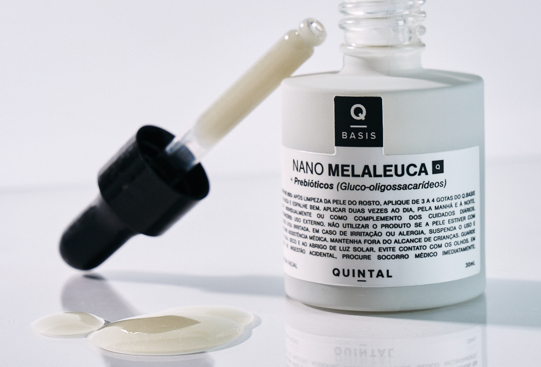 Nano melaleuca pele oleosa pele com acne