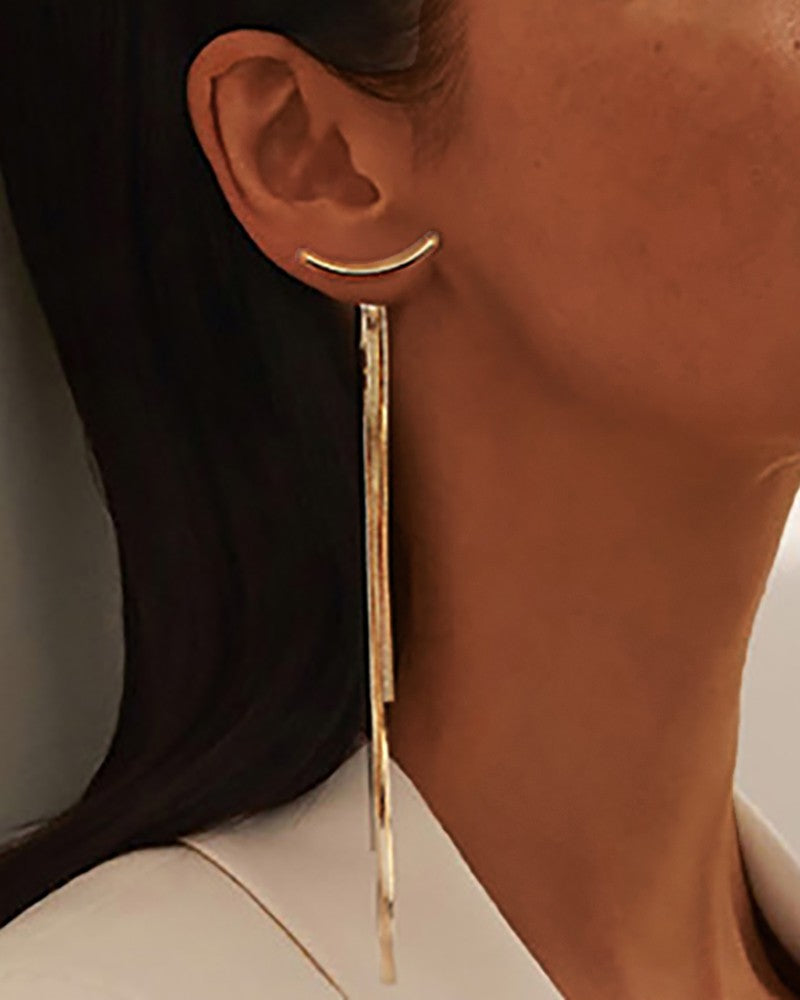 Gold Tassel earrings