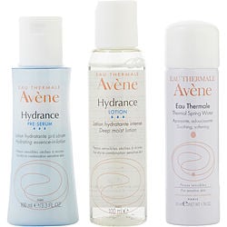 Avene Hydrance Travel Kit: Eua Thermale 50Ml + Hydrating Lotion 100Ml + Hydrating Essence-In-Lotion 100Ml --3Pcs