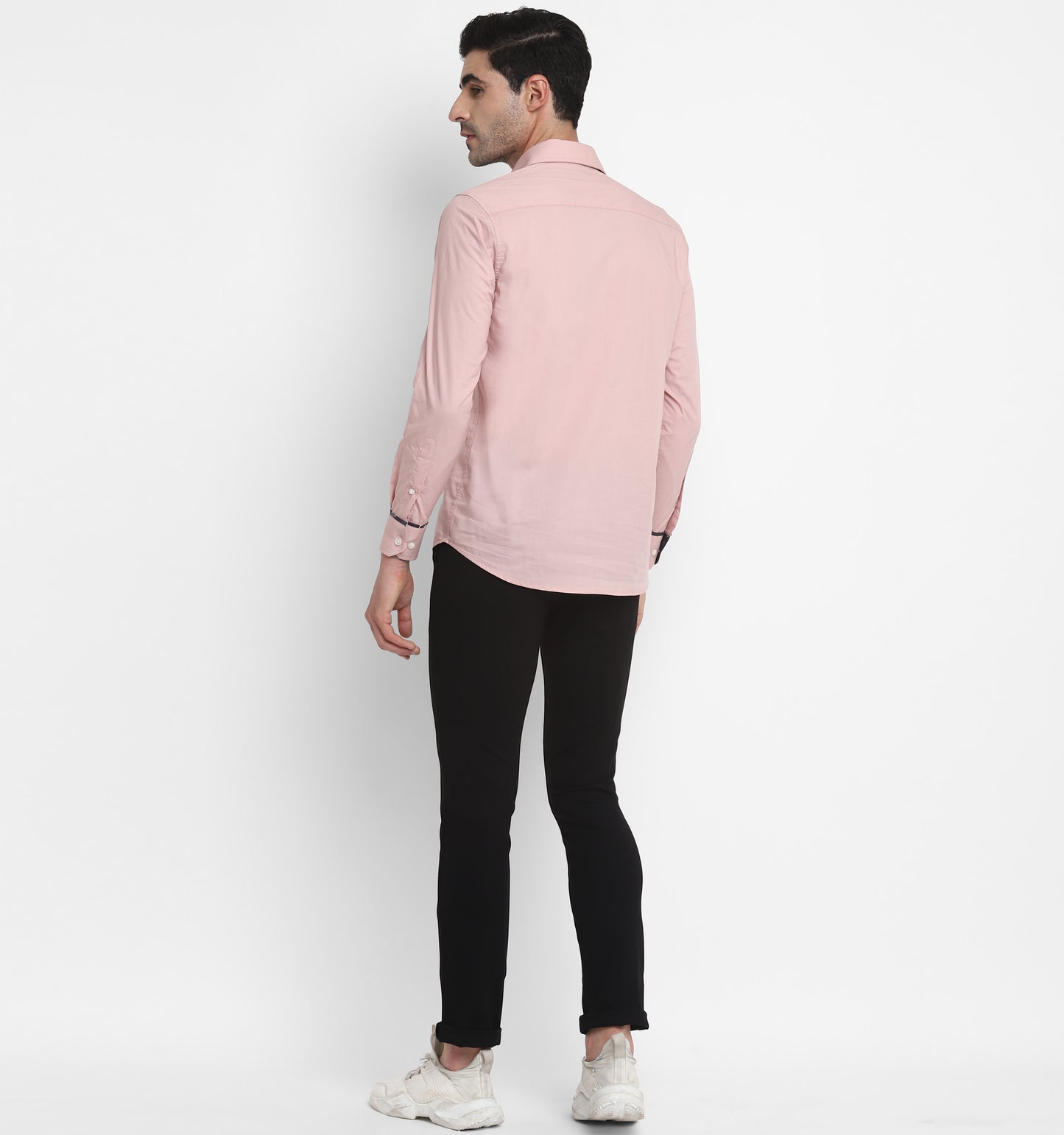 Pastel Pink Zipper Shirt