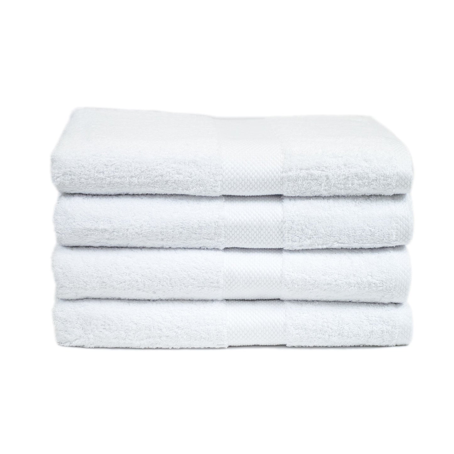 100% Cotton, Bath Towel Pack, 4 Pieces, 31" X 59", Premium Hotel Spa