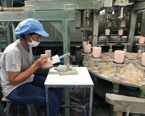 Production scene at Thai factory