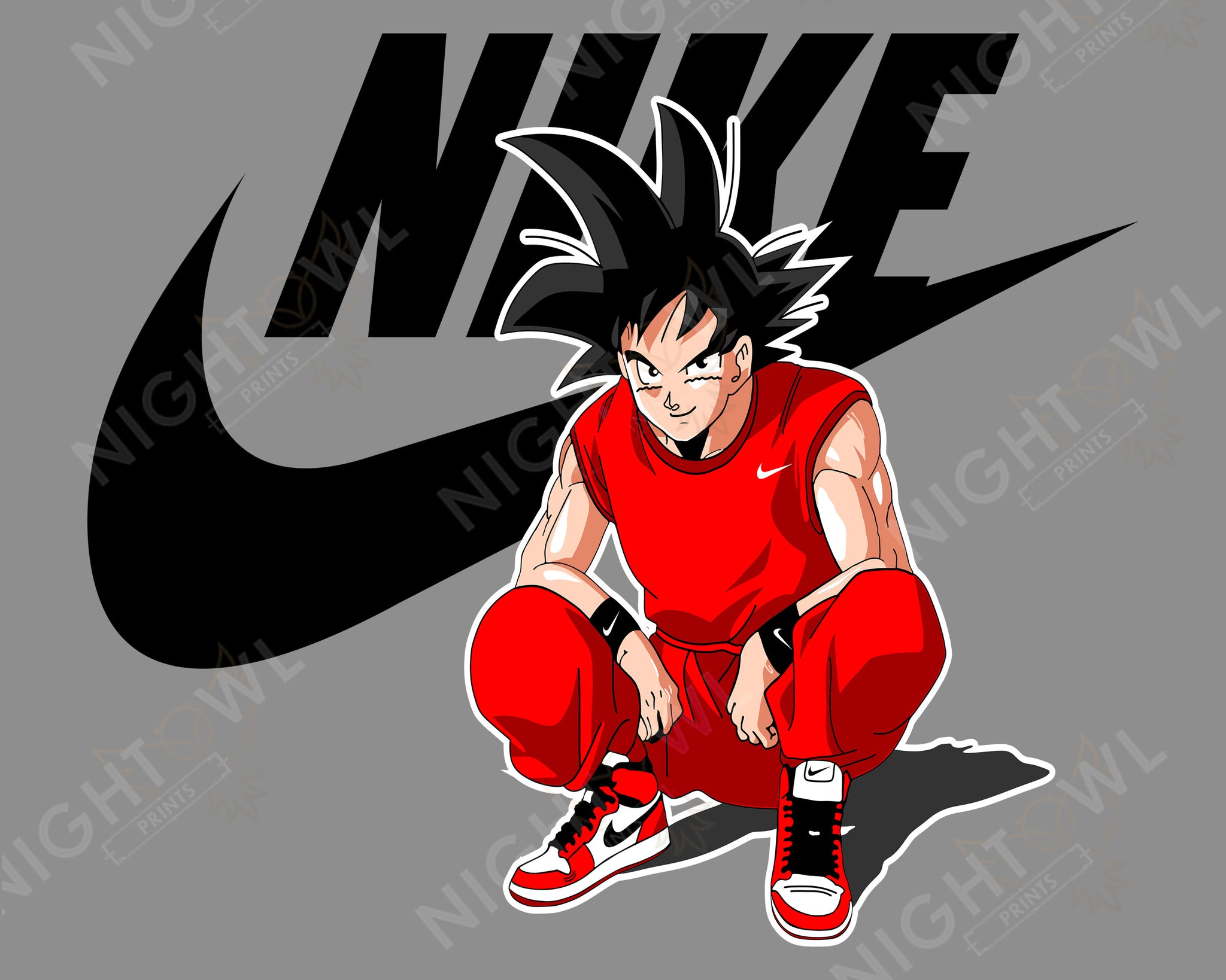 Z Goku N1ke Transfer. – NightOwlPrints