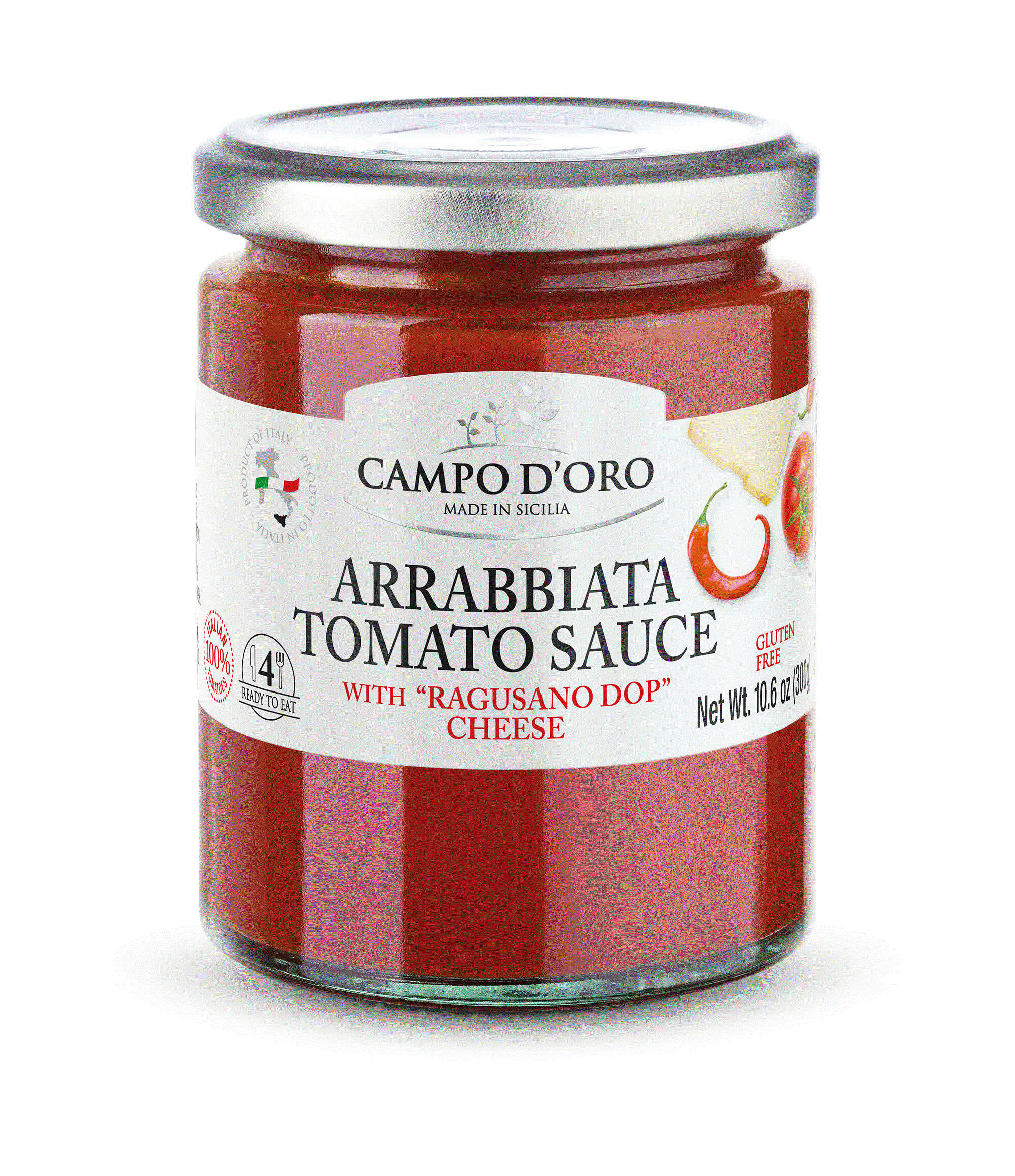 Campo D'Oro Arrabbiata Pasta Sauce  oz – Truly Italians
