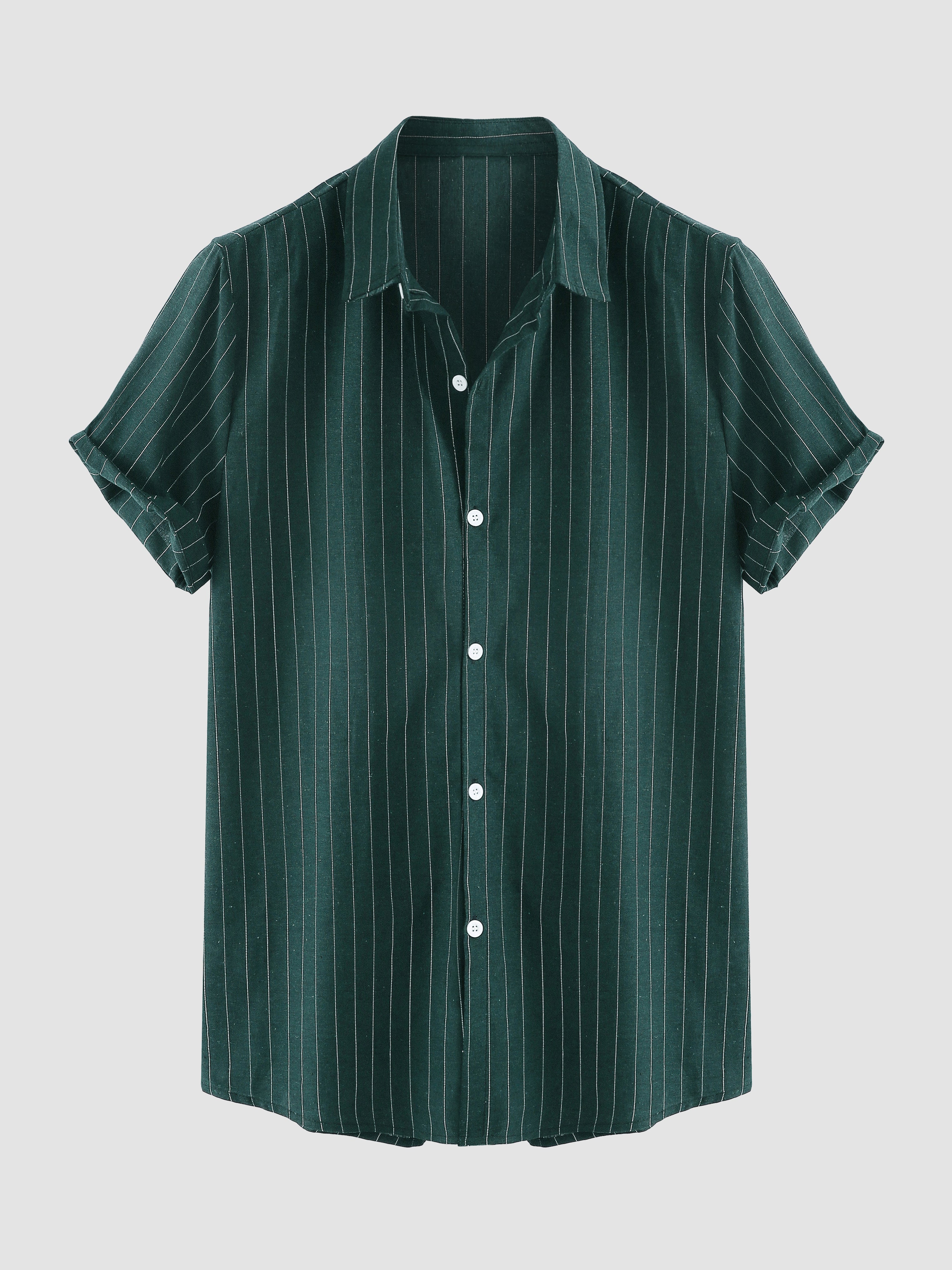 CRERI Regular Fit Stripes Shirts