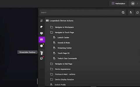 Streamlabs Desktop Tab