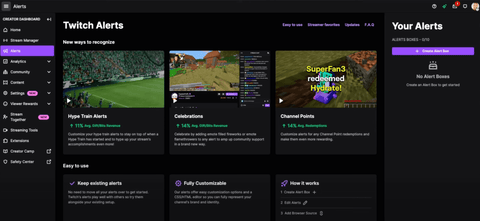 Twitch Home Page