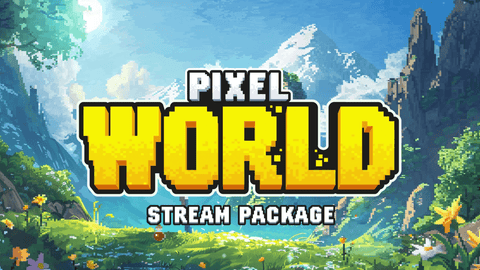 Stream Designz Pixel World Overlay