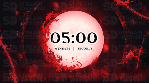 Stream Designz Katana Countdown Timer