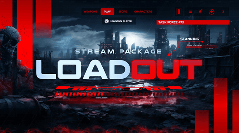 Loadout Animated Overlay Package