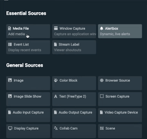 Source Options