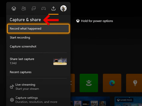 Capture and Share Xbox Settings