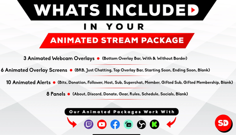 What All is Included in Stream Designz Package