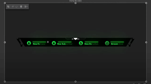 Stream Designz Matrix Overlay Bar