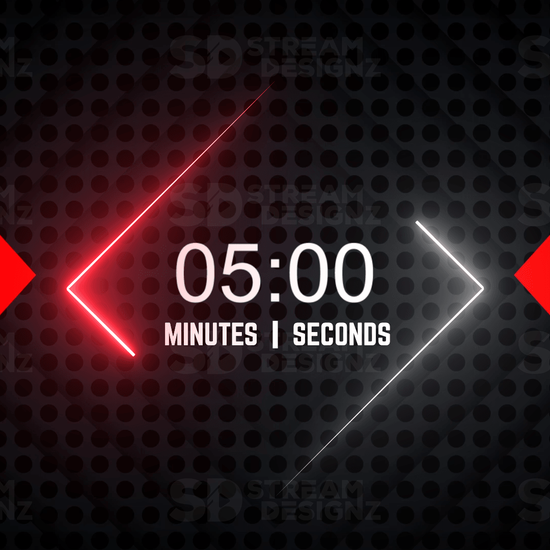 Countdown To Zero Stream Deutsch Stream Countdown Timer Overlay - Project Zero | Stream Designz