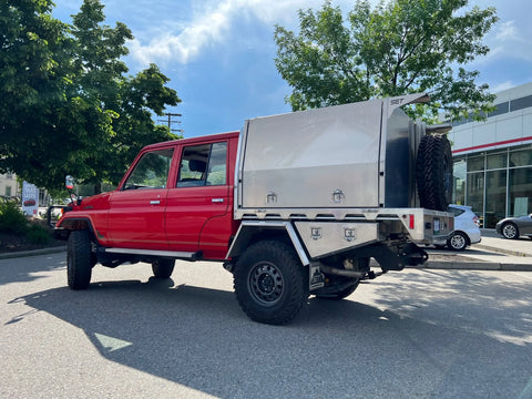 tacoma 3/4 canopy on a ute bed replacement