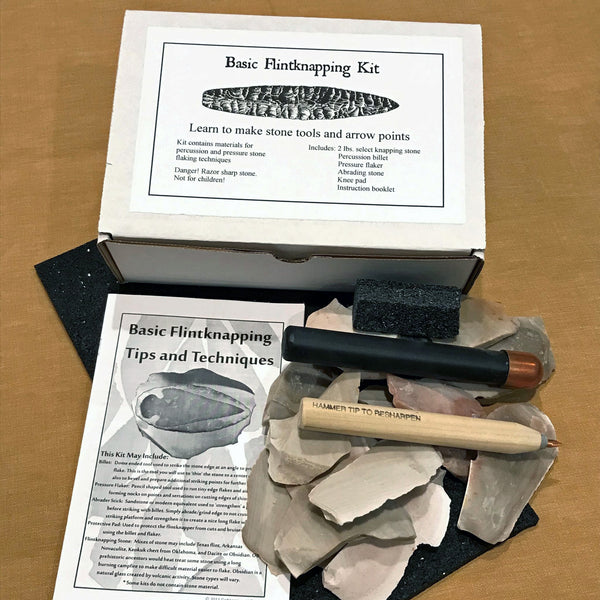 Steel Mini Spalling Hammer - Flint Knapping Tools & Supplies