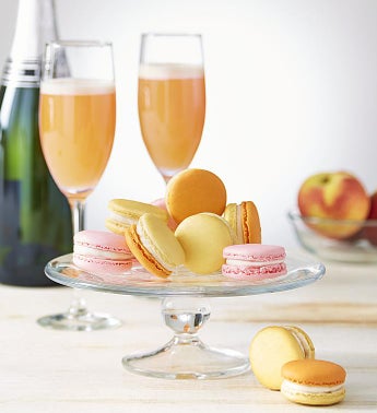 Moet Imperial Rose w/6pc Macarons — Soo Many Basketsᵀᴹ