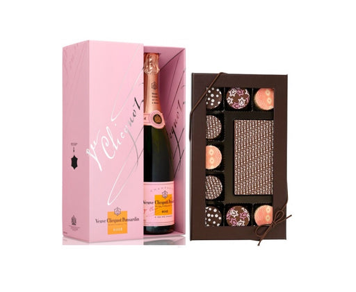 Veuve Clicquot Brut Champagne with Godiva 26 PC Gift Box