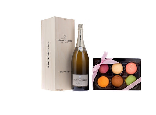 Dom Perignon Rose with Godiva Chocolates Gift Set - Online Price