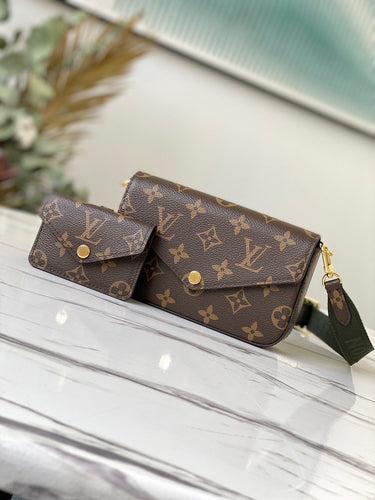 Louis Vuitton Utility Phone Sleeve Bag Monogram Canvas Brown 2347511