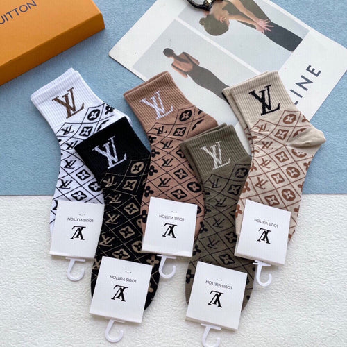 Buy Free Shipping Louis Vuitton 21AW Cotton LV Archive Sysset Monogram Case  6 Sets Socks Socks Multi MP3137 - Multi from Japan - Buy authentic Plus  exclusive items from Japan