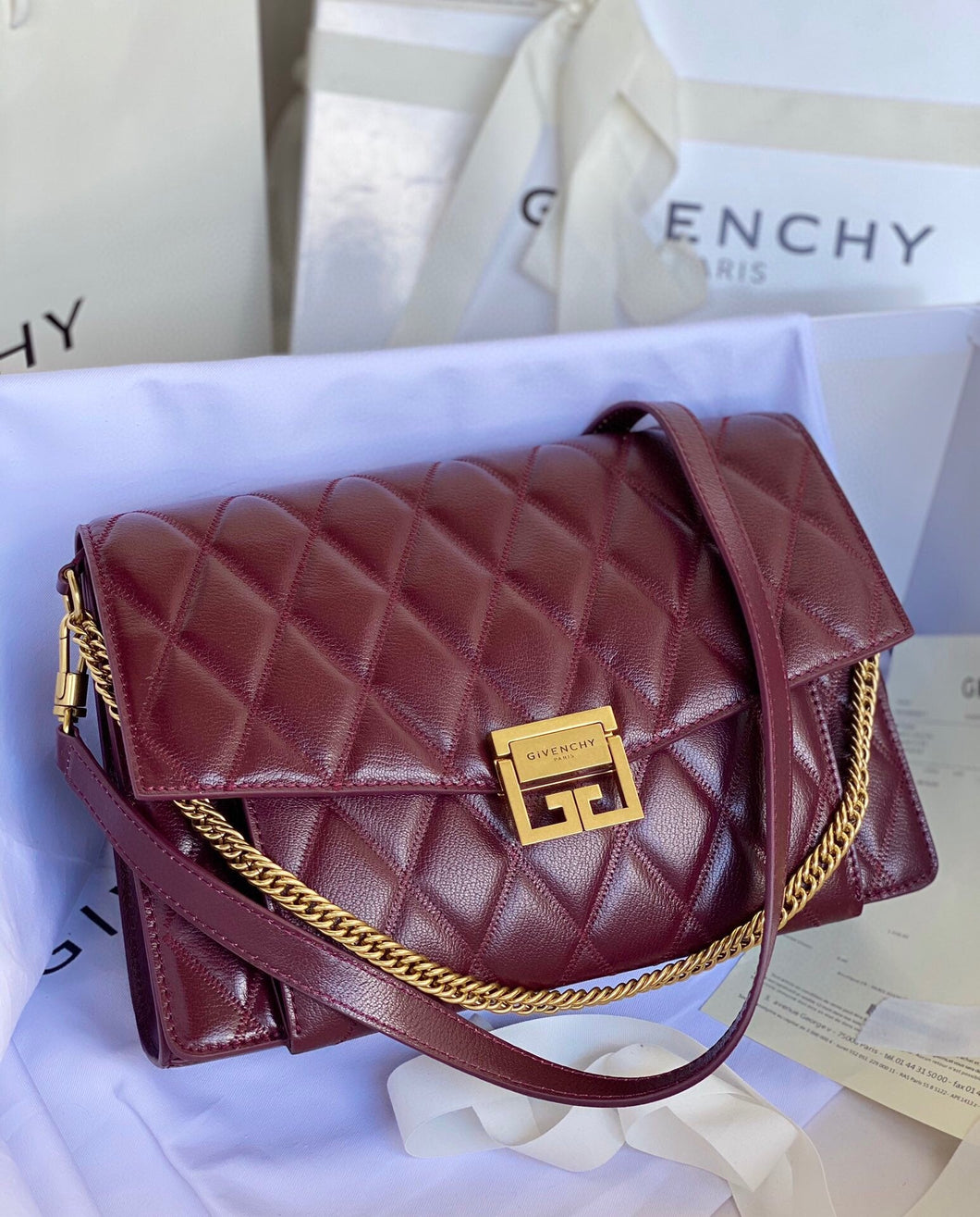 givenchy diamond quilted leather crossbody bag