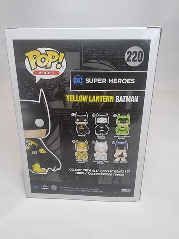 DC Super Heroes - Yellow Lantern Batman (220) – Symbiote Collectibles NZ