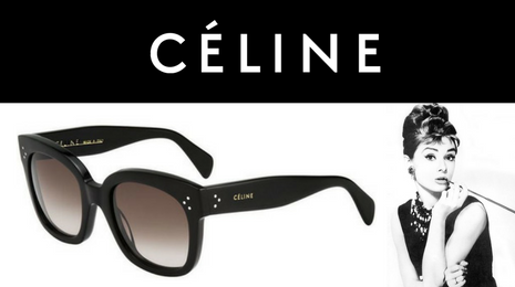 Discover the latest Celine sunglasses inspired by Audrey Hepburn! – Fashion  Eyewear