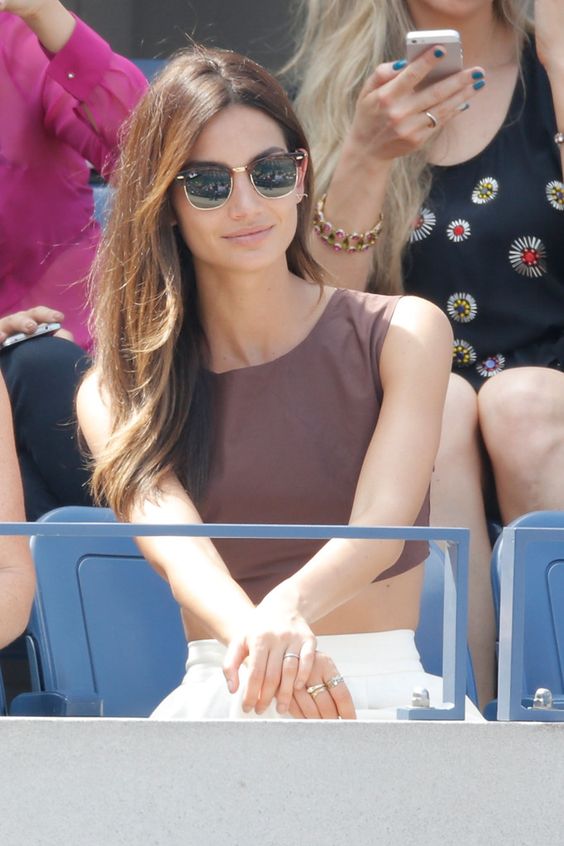 Lily Aldridge Wayfarer Sunglasses