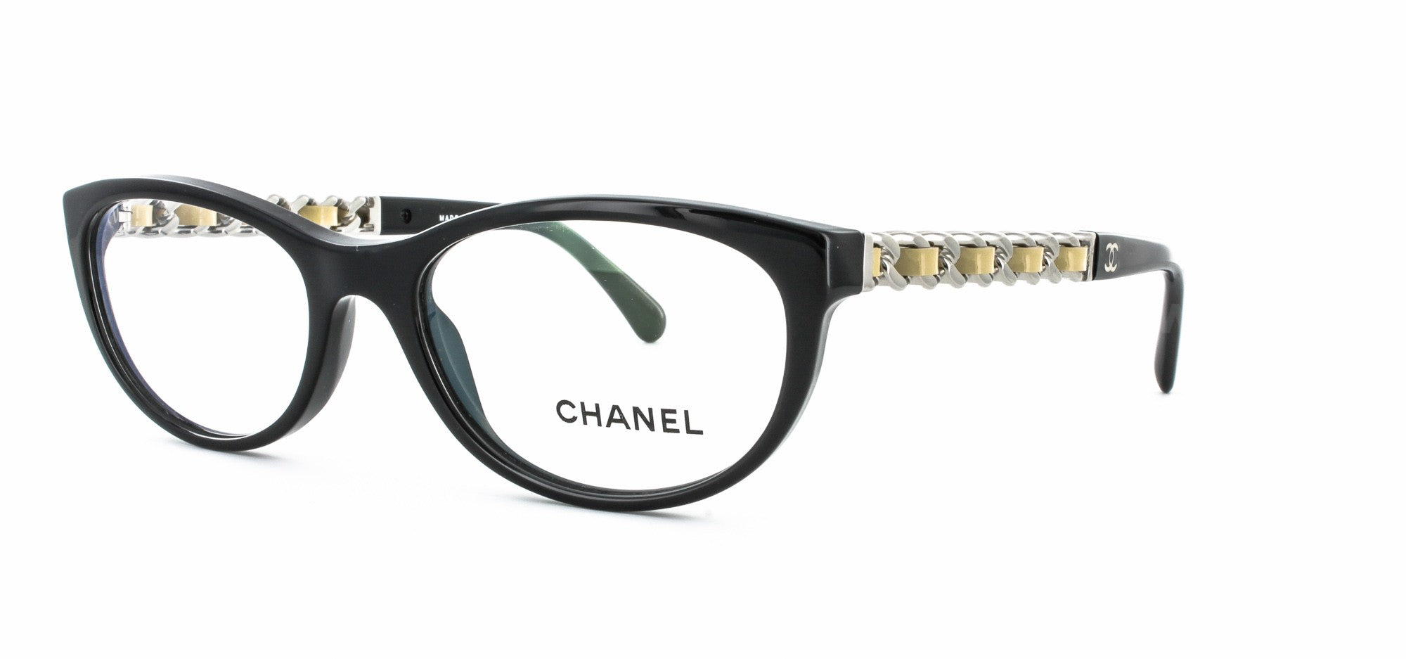 Sunglasses Square Sunglasses metal calfskin  imitation pearls  Fashion   CHANEL