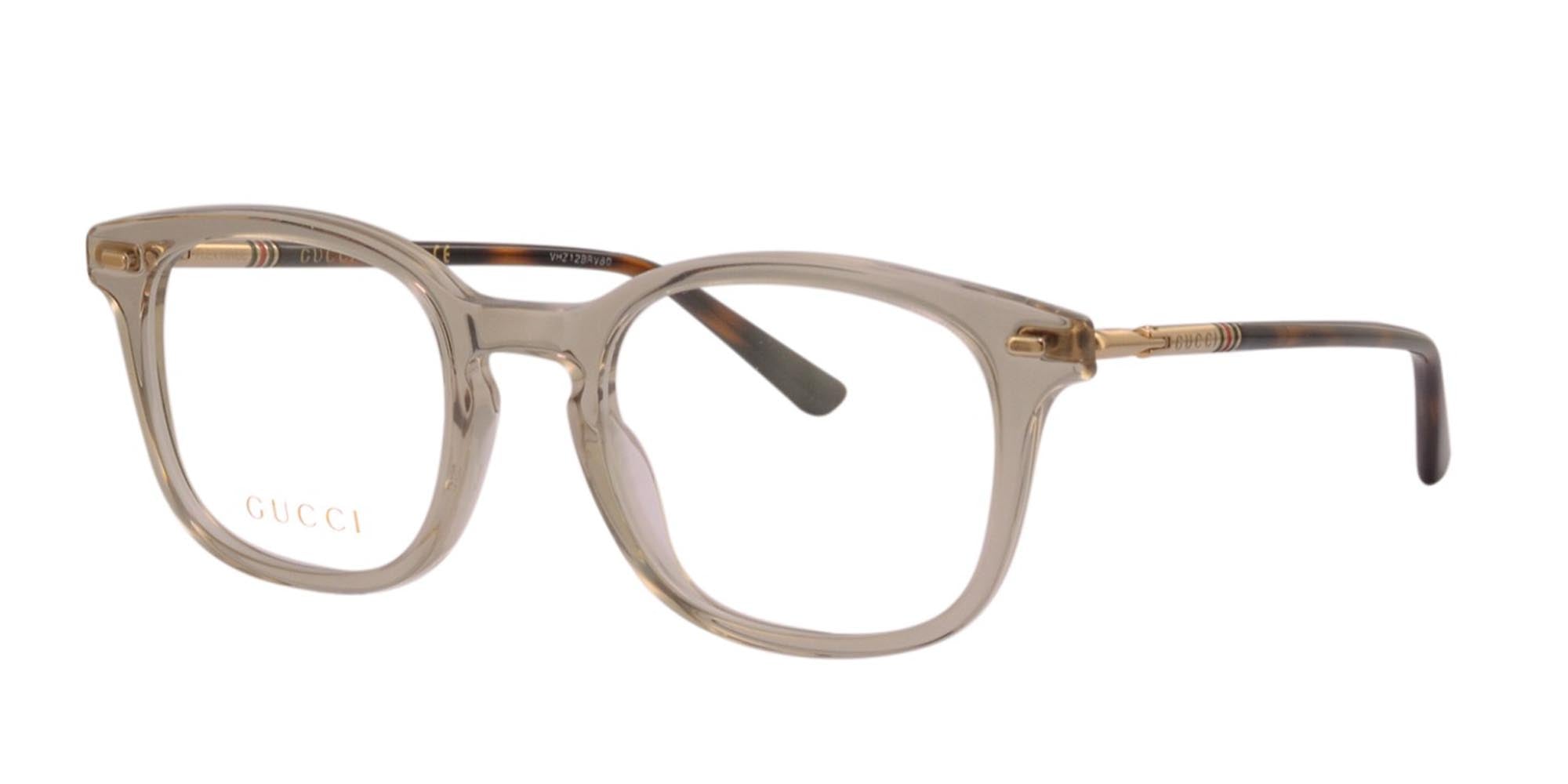 Gucci GG0390O Square Glasses | Fashion Eyewear UK