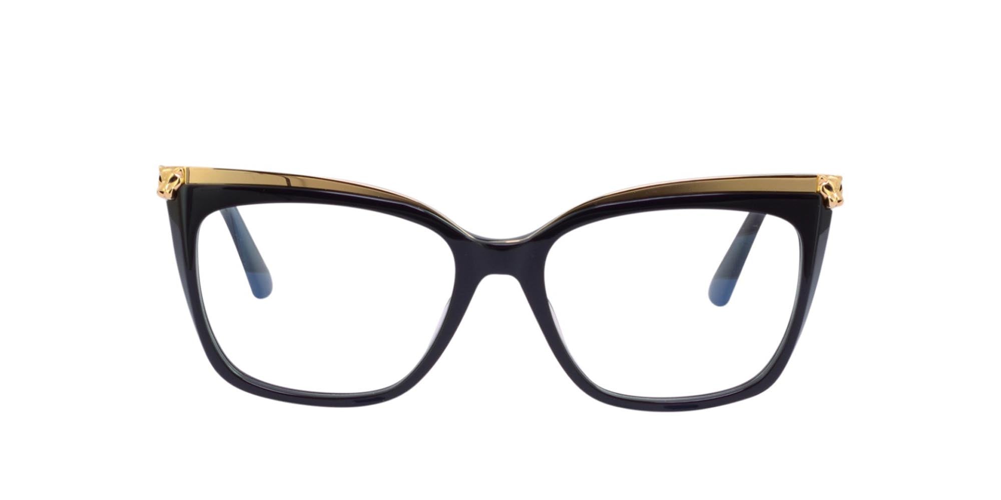 cartier ct0033o plastic ladies eyeglasses