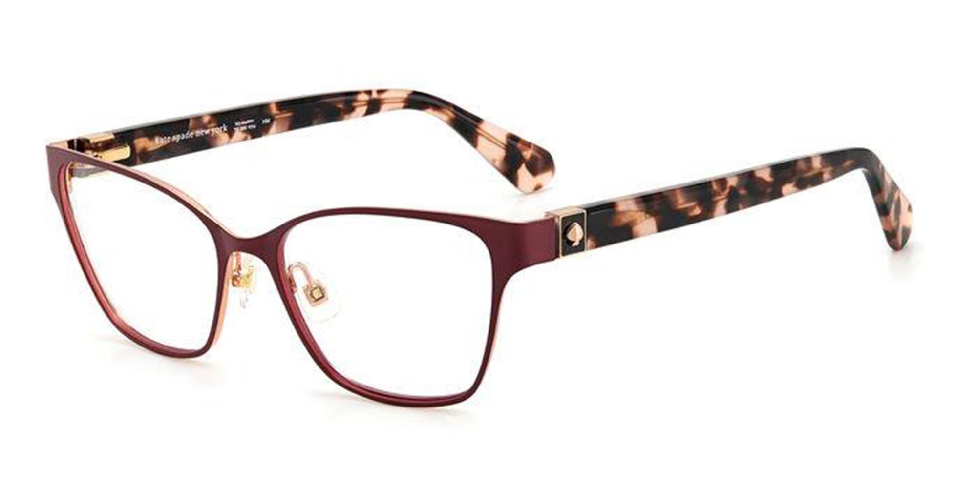 Kate Spade IVIA Rectangle Glasses | Fashion Eyewear UK