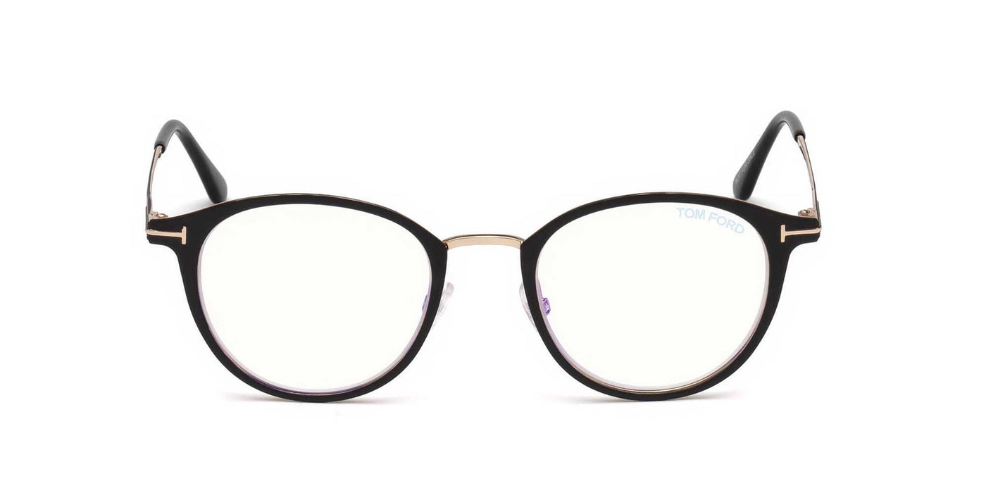 Tom Ford TF5528-B Round Glasses | Fashion Eyewear US