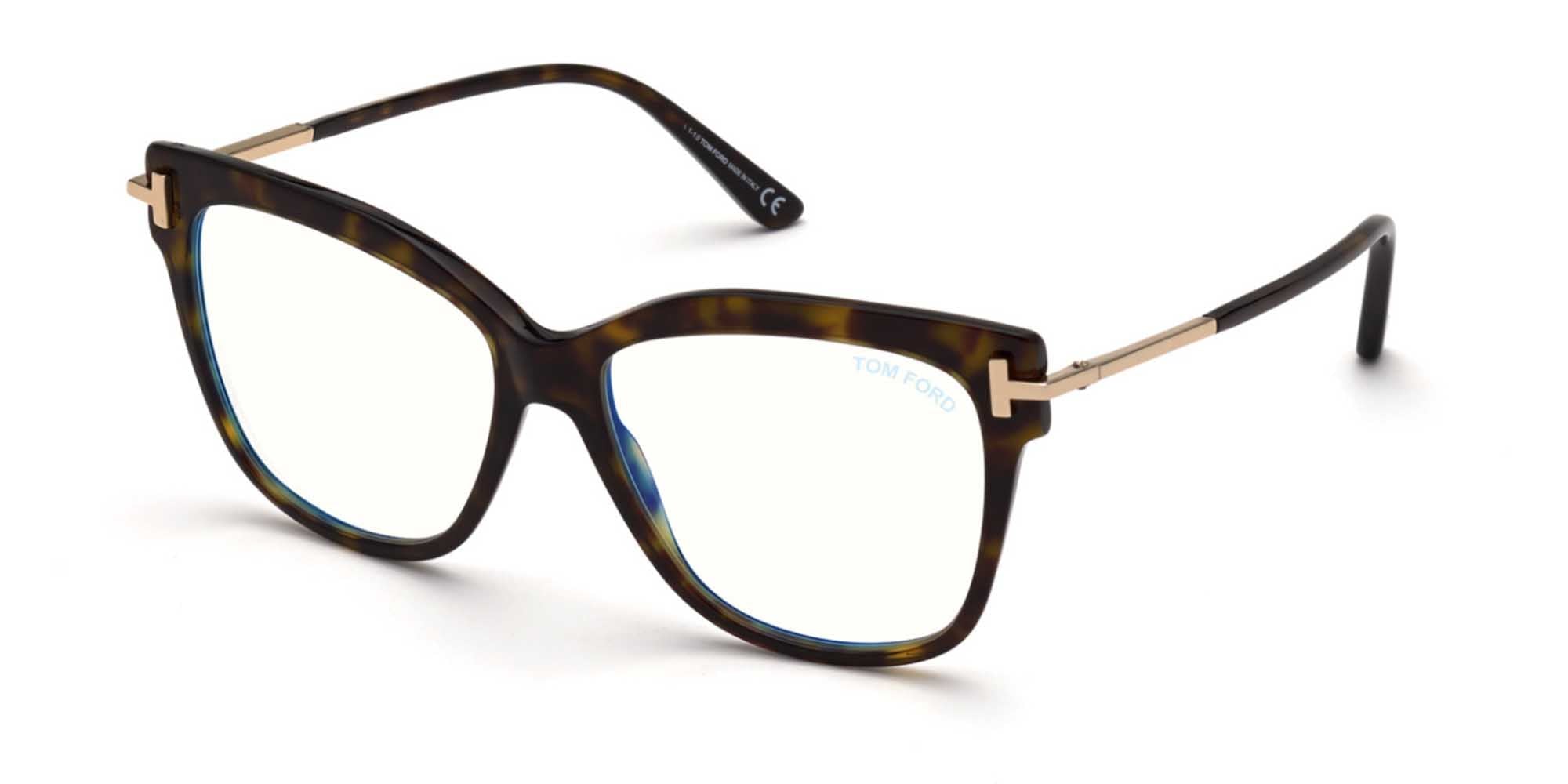 Tom Ford TF5704-B Cat Eye Glasses | Fashion Eyewear