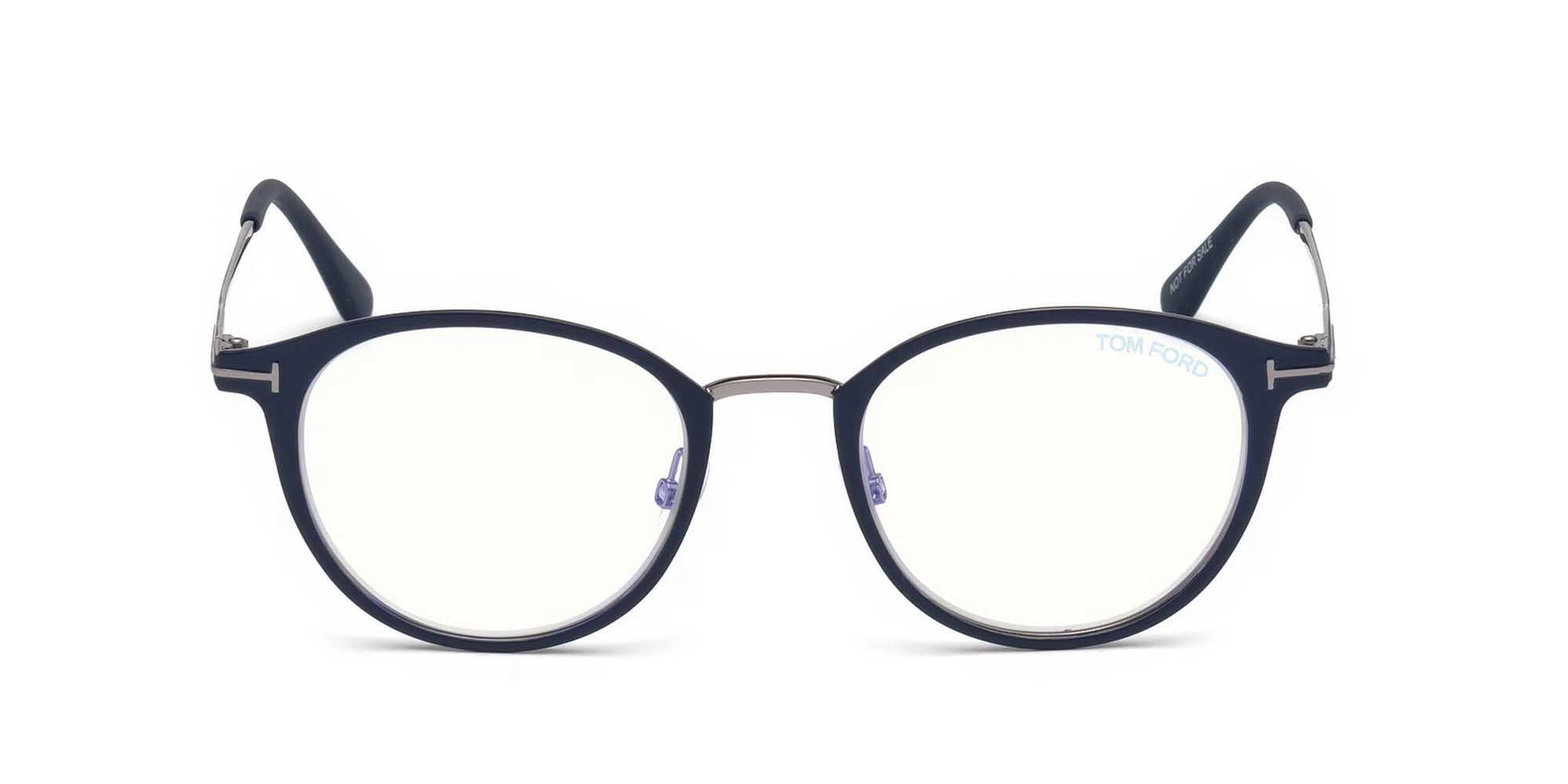 Tom Ford TF5528-B Round Glasses | Fashion Eyewear