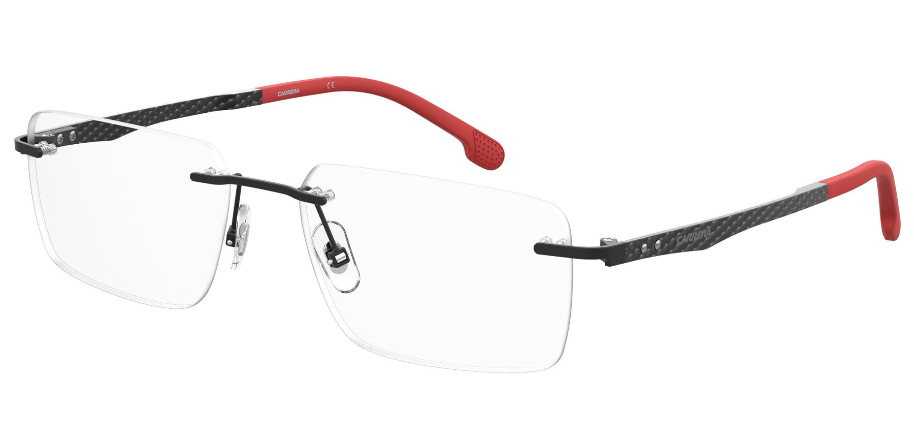 Carrera 8853 Rectangle Glasses | Fashion Eyewear