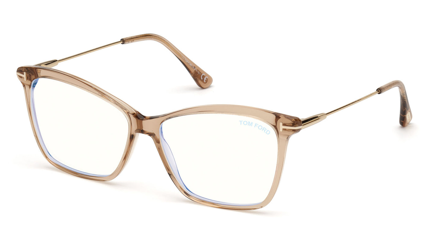 Tom Ford TF5687-B Rectangle Glasses | Fashion Eyewear UK