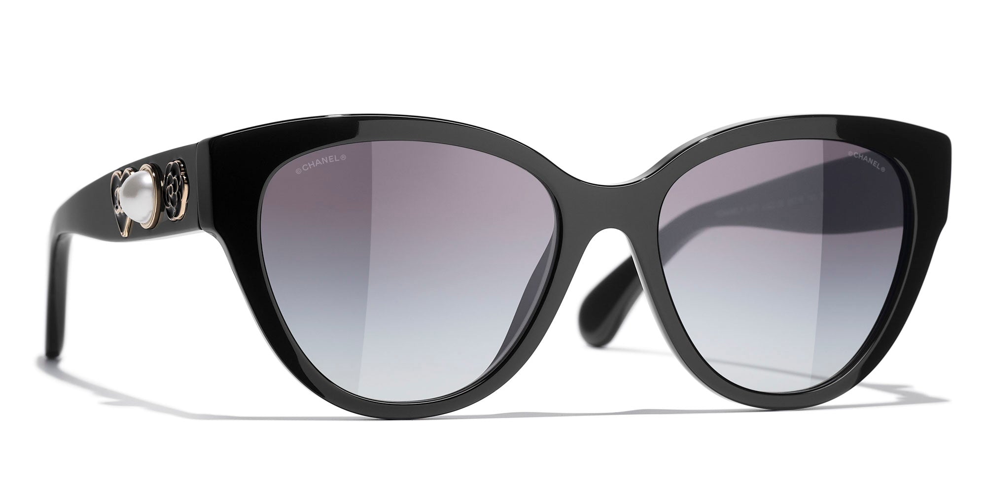 Chanel Black Butterfly White Bow Sunglasses – Luxmary Handbags