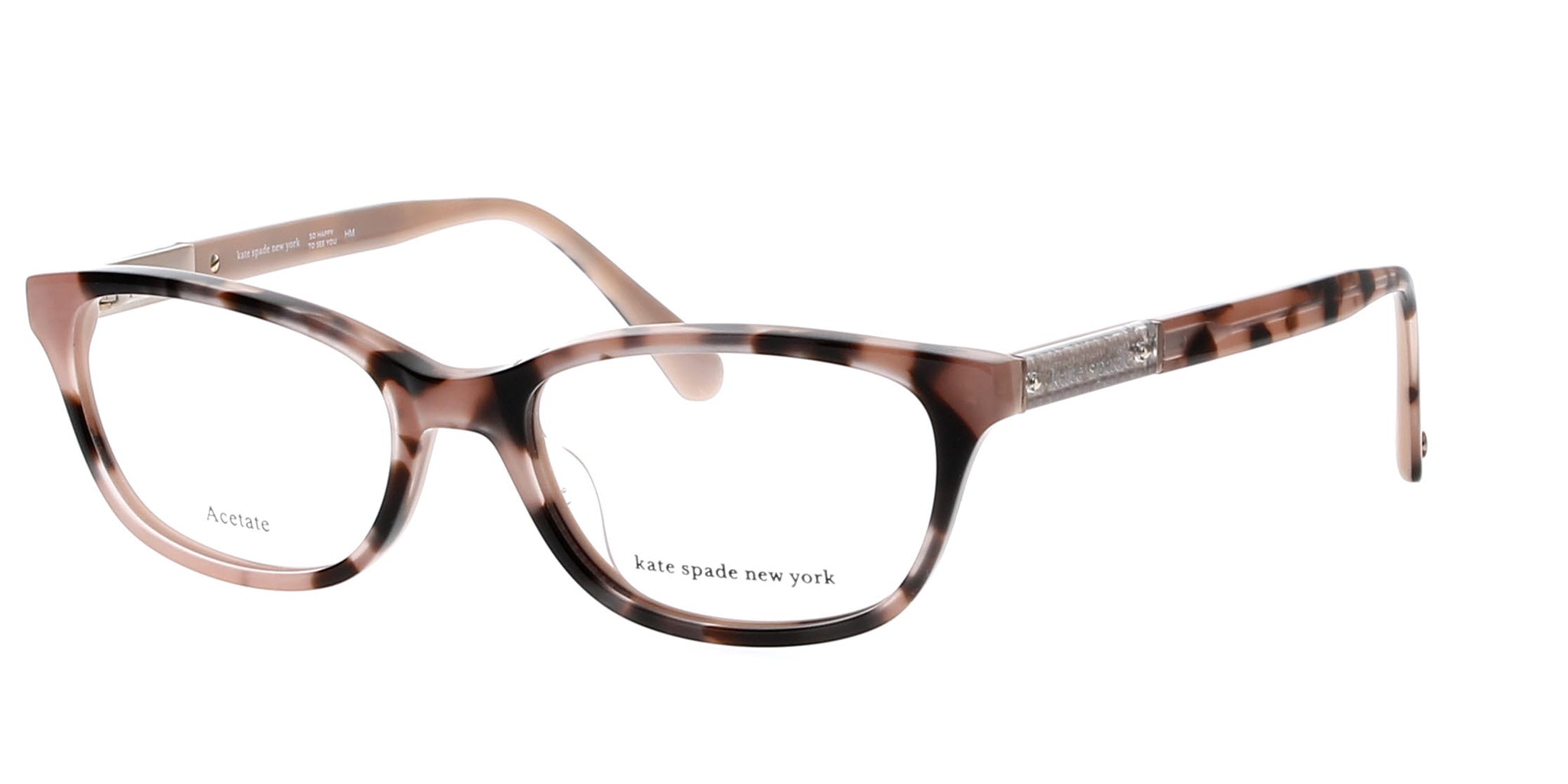 Kate Spade Hazen Rectangle Glasses | Fashion Eyewear US